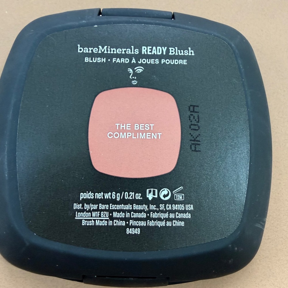 bareMinerals READY Blush The Best Compliment Pressed Powder 6g 0.21oz Compact